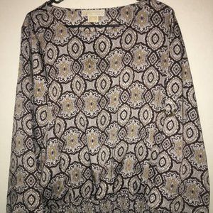 Michael Kors Tops - Michael Kors Women's 1X Elastic Waist Blouse Michael Kors Tops - Michael Kors Women's 1X Elastic Waist Blouse
